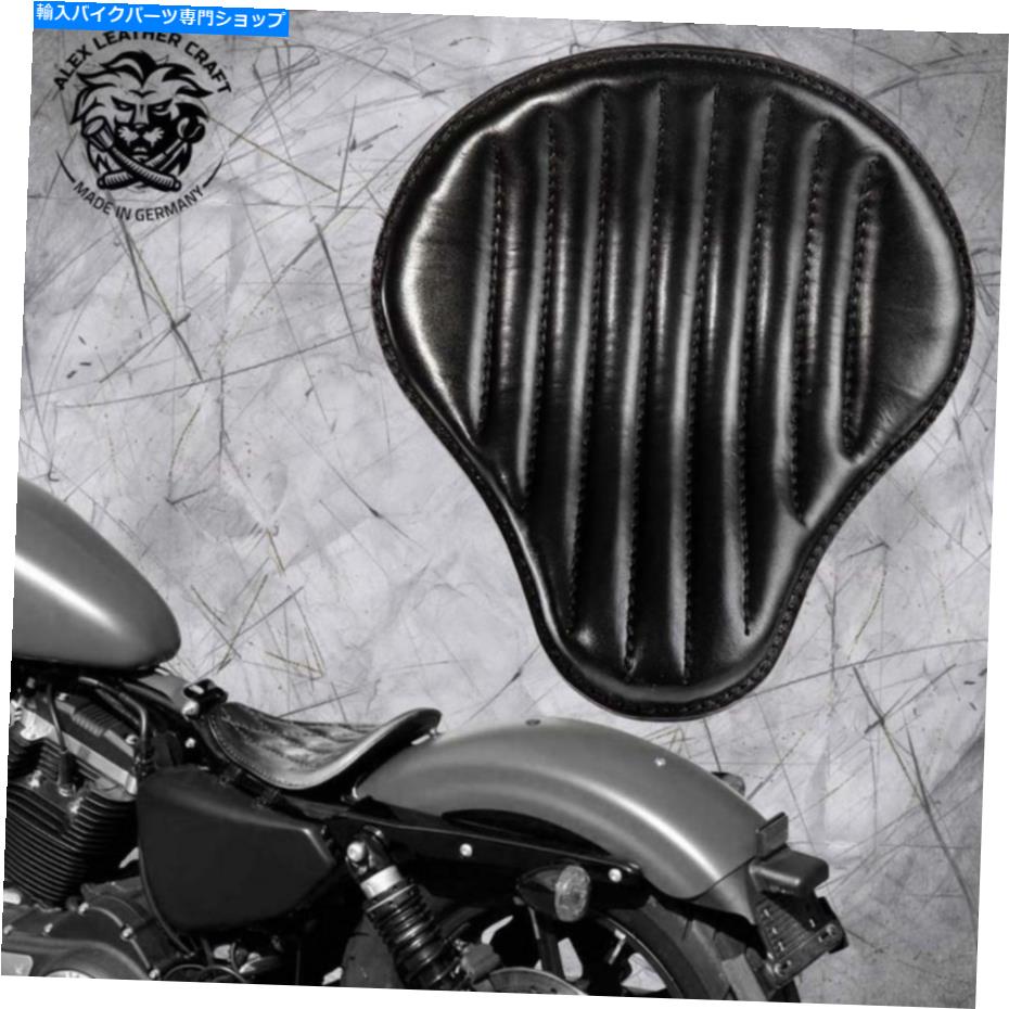 Seats フレームスポーツスター04-20ブラックV2のソロシートシート Solo Seat seat on frame Sportster 04-20 black V2【並行輸入品】
