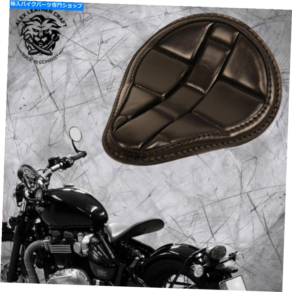 Seats Triumph Bonneville Bobberは´16Soloシート「標準タートルブラック」サイズXS/2以来 Triumph Bonneville Bobber since ´16solo seat \