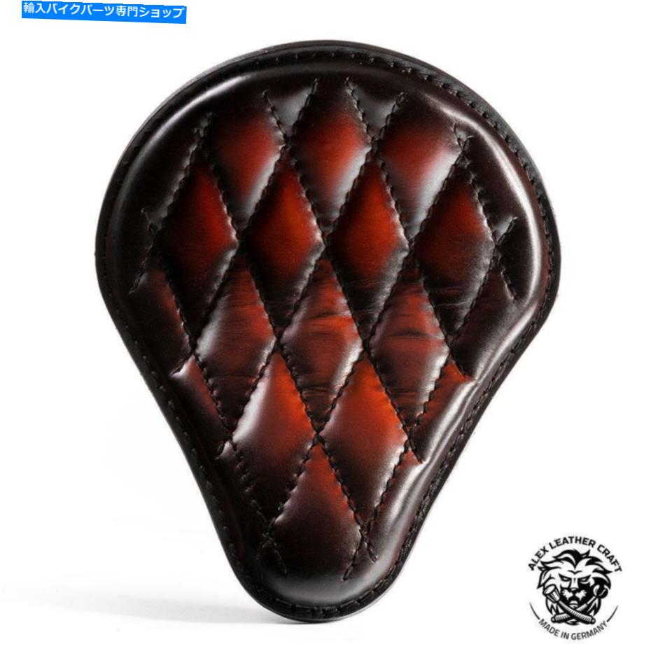 Seats ボバッパーチョッパーカスタムレザーソロシート \