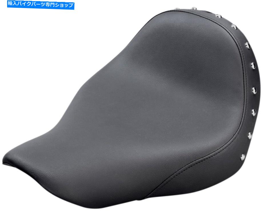 Seats 反逆者は、ソロシートブラックローサッドを散りばめました。 18-20 HD FXLR FLSBの818-29-001 Renegade Studded Solo Seat Black Low Sad. 818-29-001 For 18-20 HD FXLR FLSB【並行輸入品】｜Us Custom Parts Shop USDM