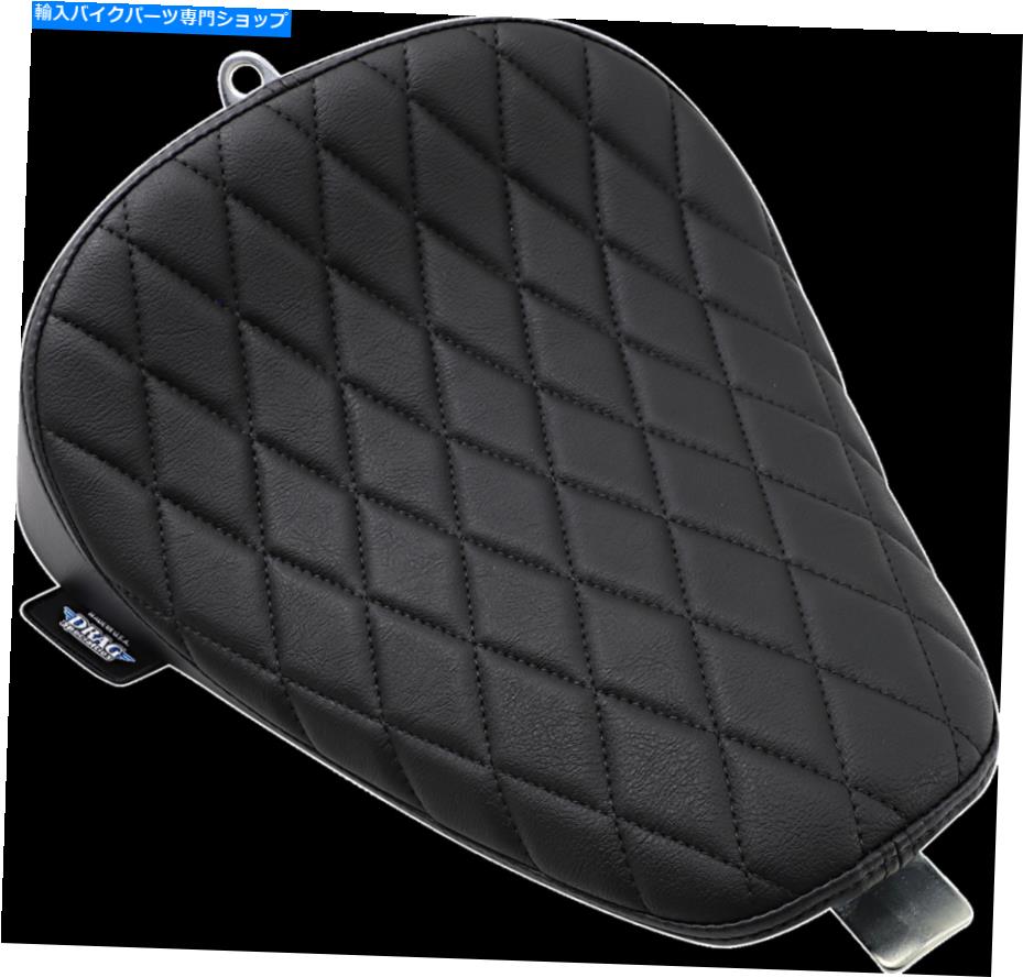 Seats DSブラックビニールダイヤモンドステッチボブバーソロシートハーレーフォーティ8 2010-2020 DS Black Vinyl Diamond Stitch Bobber Solo Seat for HArley Forty Eight 2010-2020【並行輸入品】
