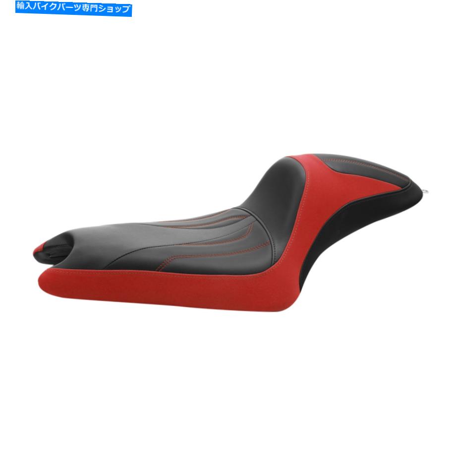 Seats ハーレースポーツスターモデル2004-laterにぴったりの黒い赤いドライバーの助手席 Black Red Driver Passenger Seat Fit For Harley Sportster Models 2004-later【並行輸入品】 79,860円