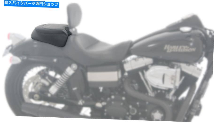 Seats ヴィンテージワイドスムーズピリオンパッド-06-17ハーレーダイナのブラックマスタング79359 Vintage Wide Smooth Pillion Pad - Black Mustang 79359 For 06-17 Harley Dyna【並行輸入品】