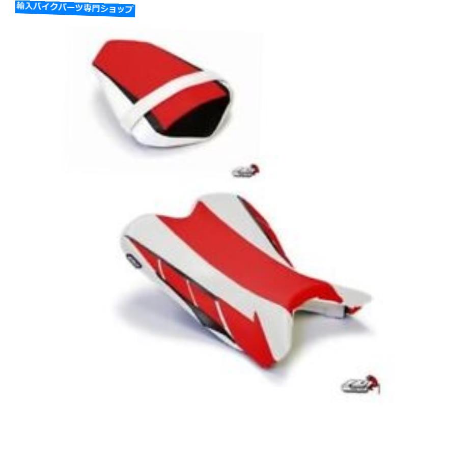 Seats ヤマハR1 2009-2014限定版シートカバーライダー乗客レッドルイモト YAMAHA R1 2009-2014 LIMITED EDITION SEAT COVERS RIDER PASSENGER RED LUIMOTO【並行輸入品】