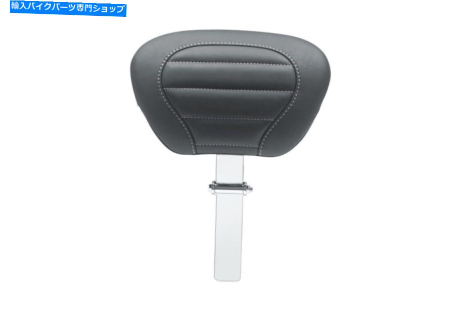 Seats マスタング79012GMデラックスツーリングドライバーシートバックレストポスト＆パッドハーレーFLH 08-21 Mustang 79012GM Deluxe Touring Driver Seat Backrest Post & Pad Harley FLH 08-21【並行輸入品】