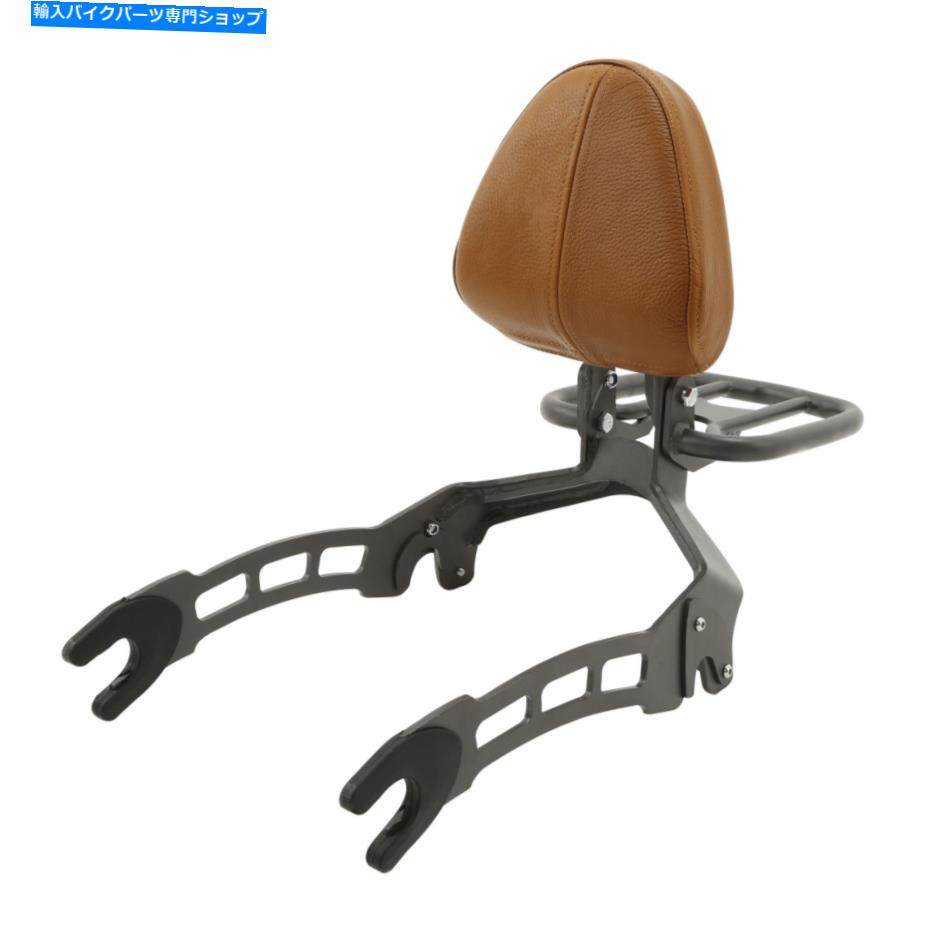 Seats TCMT乗客バックレストシシーバーシート付きインディアンスカウト2015-2023 16に適しています TCMT Passenger Backrest Sissy Bar Seat W/ Rack Fit For Indian Scout 2015-2023 16【並行輸入品】