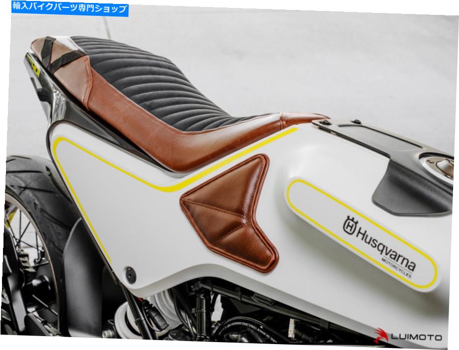 Seats ライダーシートカバーカバーおよび/またはhusqvarna vitpilen 401 2019 Luimotoの膝のグリップ RIDER SEAT COVER COVERS &/OR KNEE GRIPS FOR HUSQVARNA VITPILEN 401 2019 LUIMOTO【並行輸入品】