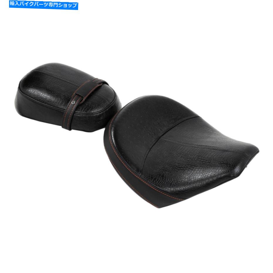 Seats インディアンスカウト2015-22スカウト60 ABS 19-20に適したドライバーライダーと助手席 Driver Rider & Passenger Seat Fit For Indian Scout 2015-22 Scout Sixty ABS 19-20【並行輸入品】