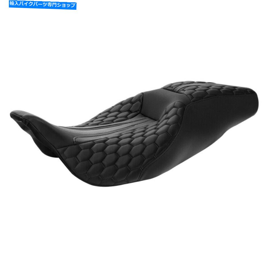 Seats ハーレーツーリングロードグライドに適したブラックドライバーの助手席2009-2022 Black Driver Passenger Seat Fit For Harley Touring Road Glide 2009-2022【並行輸入品】｜Us Custom Parts Shop USDM