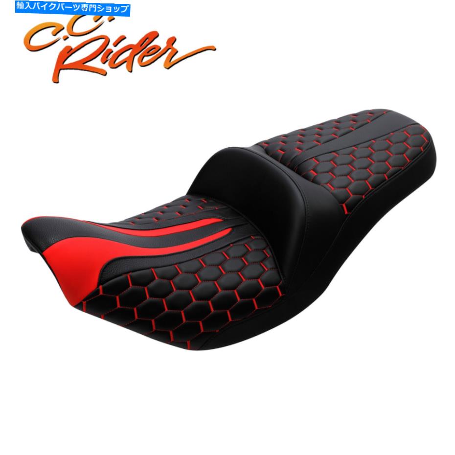 Seats C.C.ライダーインドのチーフチーフテンロードマスターに適した2つのドライバーの助手席 C.C.RIDER Two-Up Driver Passenger Seat Fit For Indian Chief Chieftain Roadmaster【並行輸入品】｜Us Custom Parts Shop USDM