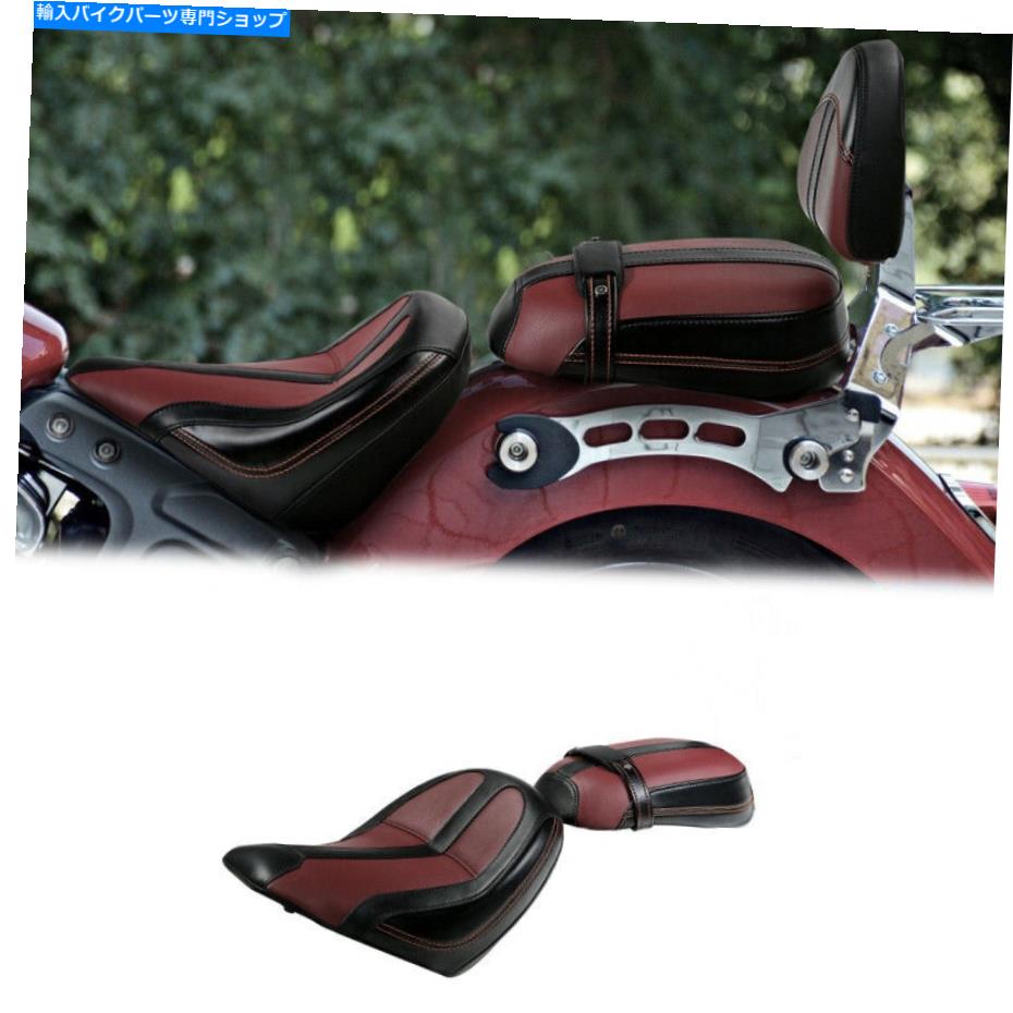 Seats インディアンスカウトに合ったワンピースドライバーライダーの助手席100周年記念20 One Piece Driver Rider Passenger Seat Fit For Indian Scout 100th Anniversary 20【並行輸入品】｜Us Custom Parts Shop USDM