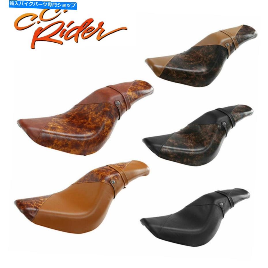 Seats C.C.ハーレーストリートボブデラックスに合わせてライダードライバーの助手席クッションフィット18-22 C.C. RIDER Driver Passenger Seat Cushion Fit For Harley Street Bob Deluxe 18-22【並行輸入品】｜Us Custom Parts Shop USDM 79,860円