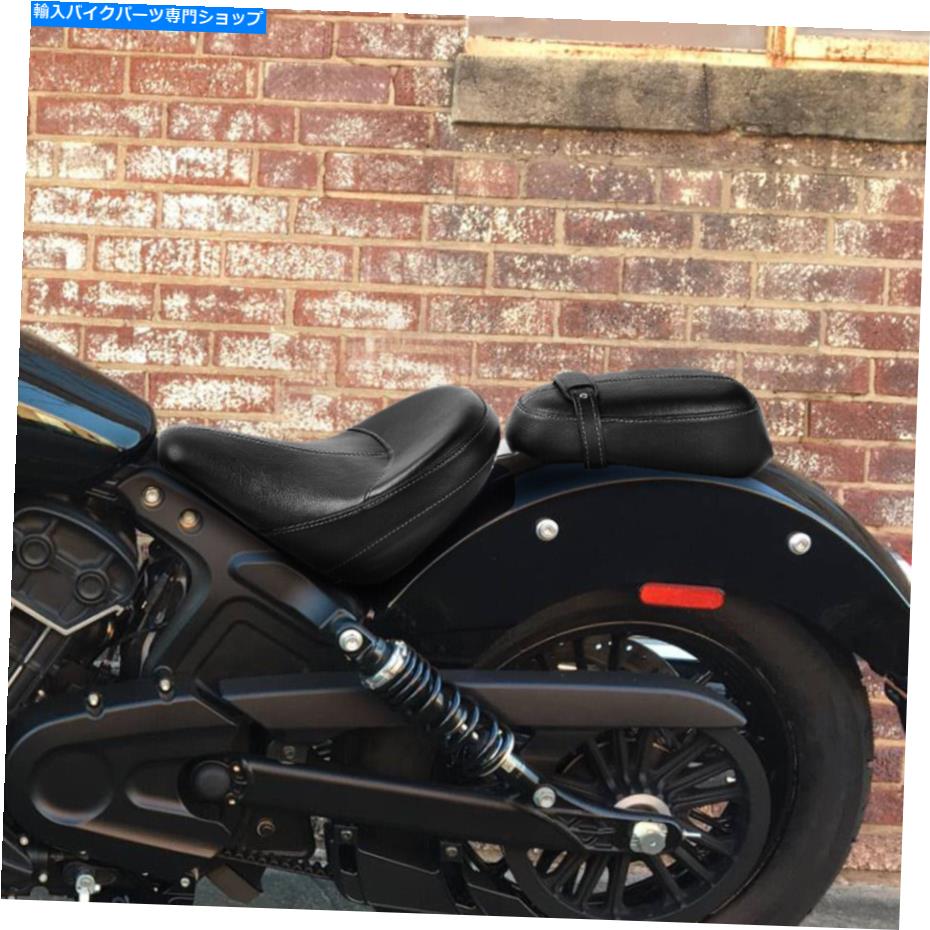 Seats インディアンスカウトに適したブラックライダードライバーと助手席60 16-23スカウト15-23 Black Rider Driver & Passenger Seat Fit For Indian Scout Sixty 16-23 Scout 15-23【並行輸入品】｜Us Custom Parts Shop USDM