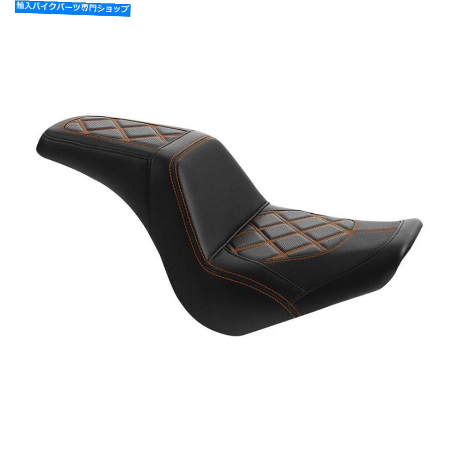 Seats ハーレーソフトアイルストリートボブFXBB 2018-laterに適した2つのドライバーの助手席 Two-Up Driver Passenger Seat Fit For Harley Softail Street Bob FXBB 2018-later【並行輸入品】|Us Custom Parts Shop USDM