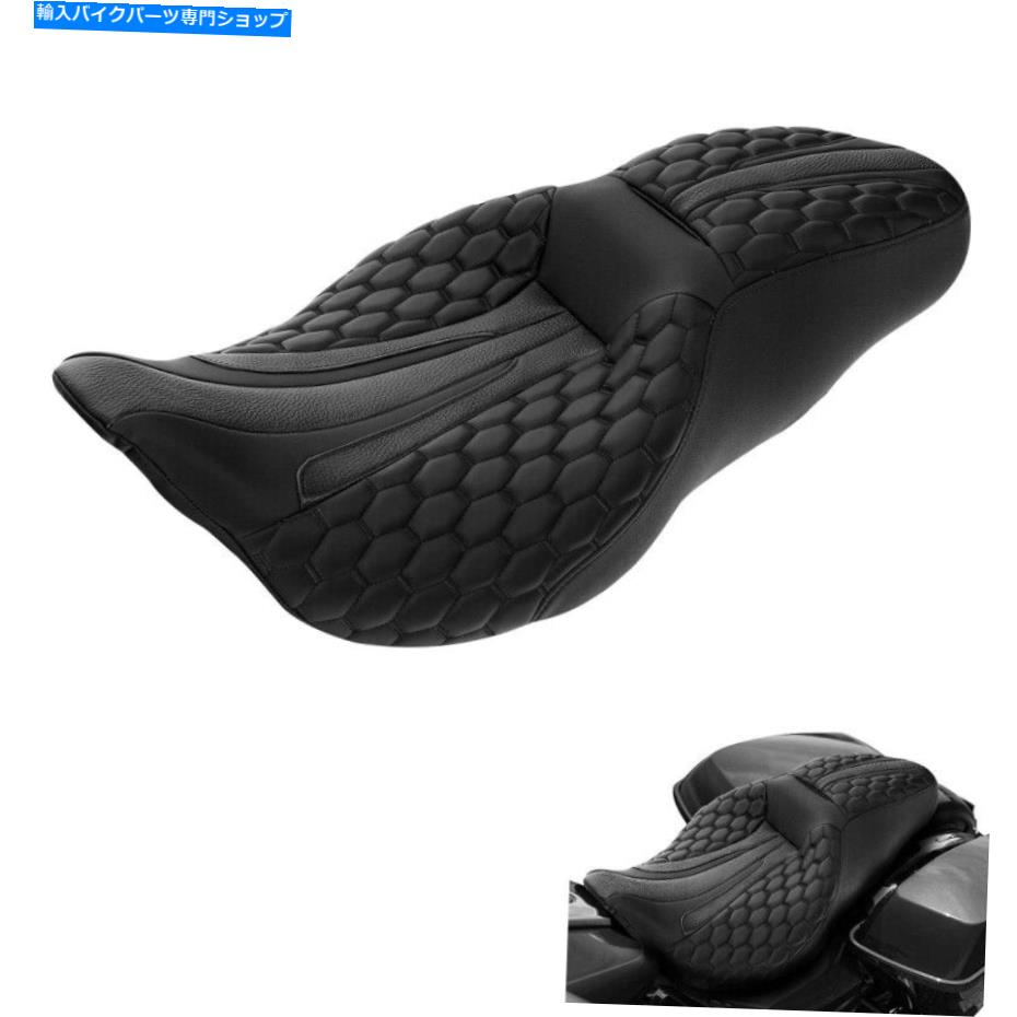 Seats ハーレーツーリングストリートエレクトラグライド2009-2022に適したドライバーと助手席 Driver & Passenger Seat Fit For Harley Touring Street Electra Glide 2009-2022【並行輸入品】｜Us Custom Parts Shop USDM