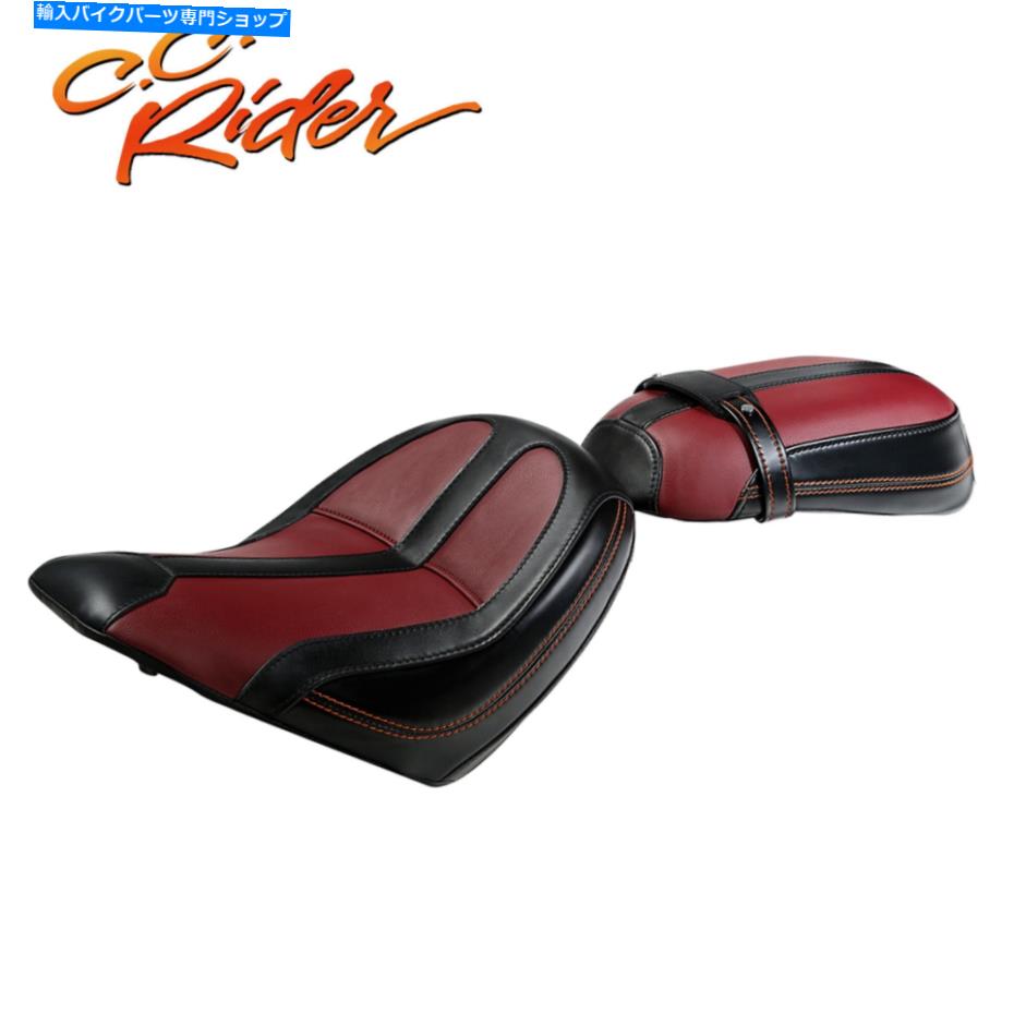 Seats インディアンスカウト2015-2023 60 2016-2023に適したオートバイドライバーの旅客席 Motorcycle Driver Passenger Seat Fit For Indian Scout 2015-2023 Sixty 2016-2023【並行輸入品】