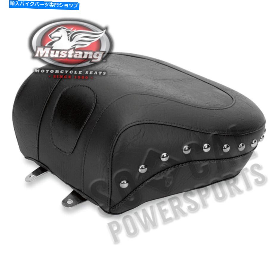 Seats マスタングワイドツアーは、後部座席79486をスタッズしました Mustang Wide Touring Studded Recessed Rear Seat 79486【並行輸入品】