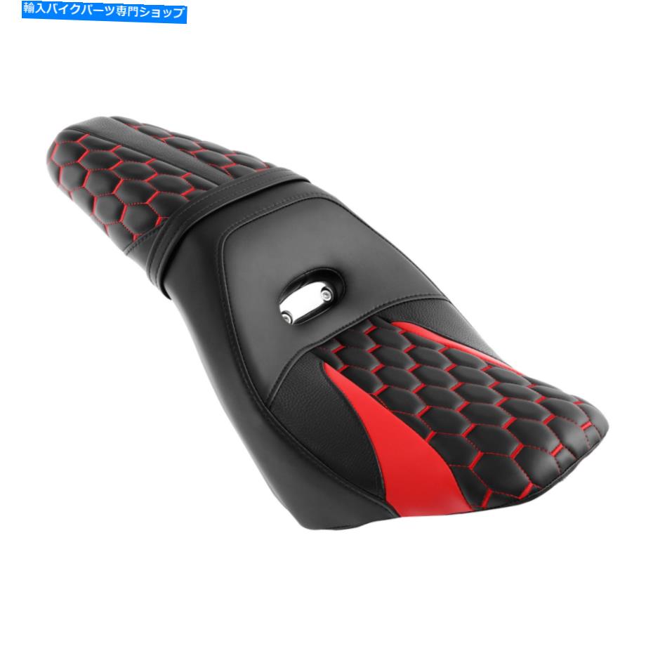 Seats インディアンスカウトに適したブラックレッドドライバーの助手席2016-2021 2017 2018 Black Red Driver Passenger Seat Fit For Indian Scout Sixty 2016-2021 2017 2018【並行輸入品】｜Us Custom Parts Shop USDM