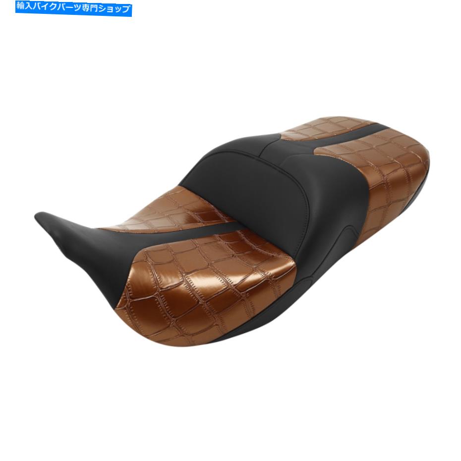 Seats ハーレーツーリングストリートグライドに適したPUハンドクラフトドライバーと助手席09-23 PU Handcrafted Driver &Passenger Seat Fit For Harley Touring Street Glide 09-23【並行輸入品】｜Us Custom Parts Shop USDM