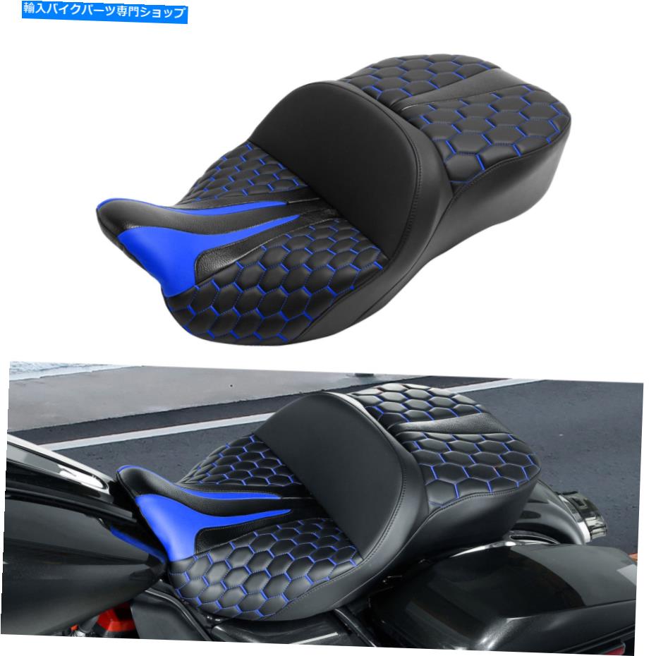 Seats ハーレーツーリングロードキングFLHR 2009-2022に適したドライバーと助手席 Driver & Passenger Seat Fit For Harley Touring Road King FLHR 2009-2022【並行輸入品】|Us Custom Parts Shop USDM