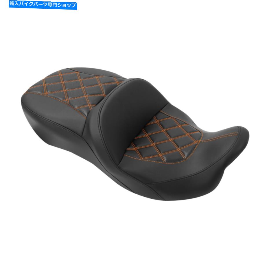 Seats ドライバーと助手席ツーにフィットするハーレーツーリングロードストリートグライド09-2022 Driver & Passenger Seat Two Up Fit For Harley Touring Road Street Glide 09-2022【並行輸入品】
