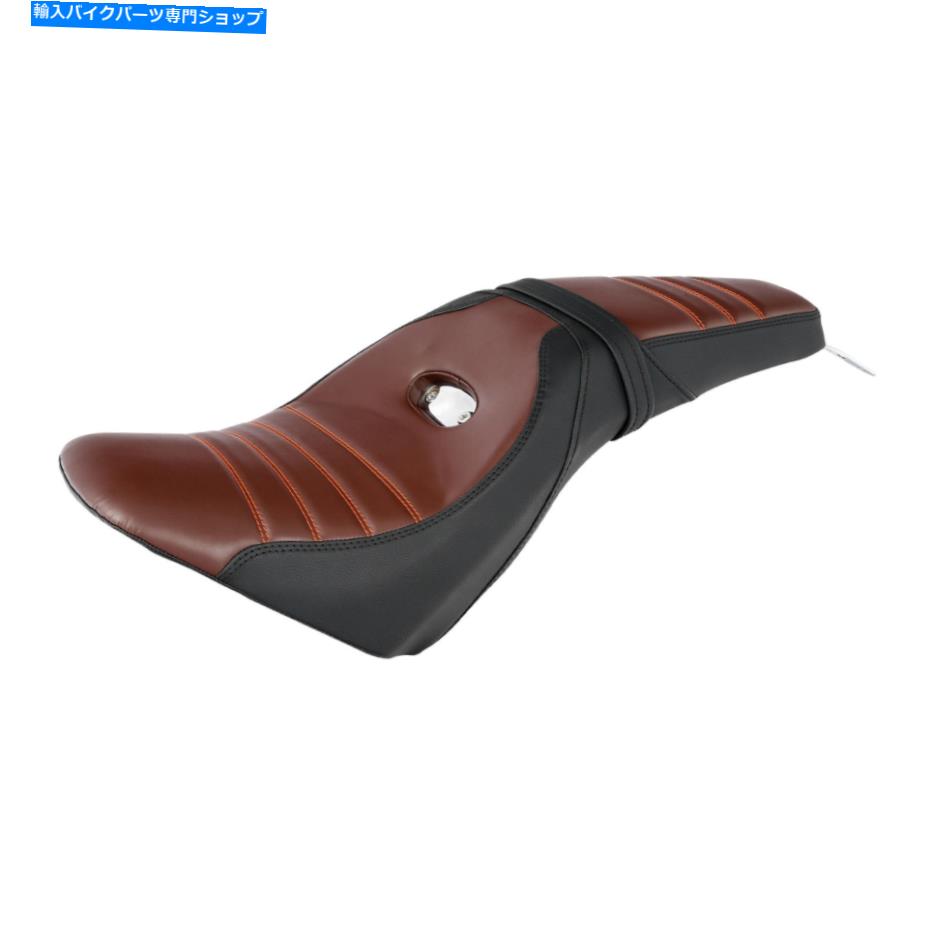 Seats インディアンスカウトにふさわしいブラックコーヒードライバーの乗客スポーツシート15-22 60 16-22 Black Coffee Driver Passenger Sport Seat Fit For Indian Scout 15-22 Sixty 16-22【並行輸入品】