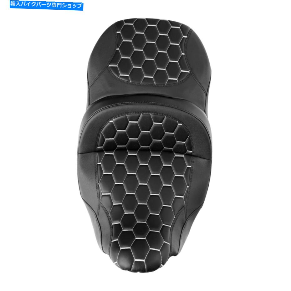 Seats ハーレーロードキングトライグライドにフィットするブラックライダードライバーの助手席09-2022 Black Rider Driver Passenger Seat Fit For Harley Road King Tri Glide 09-2022【並行輸入品】｜Us Custom Parts Shop USDM