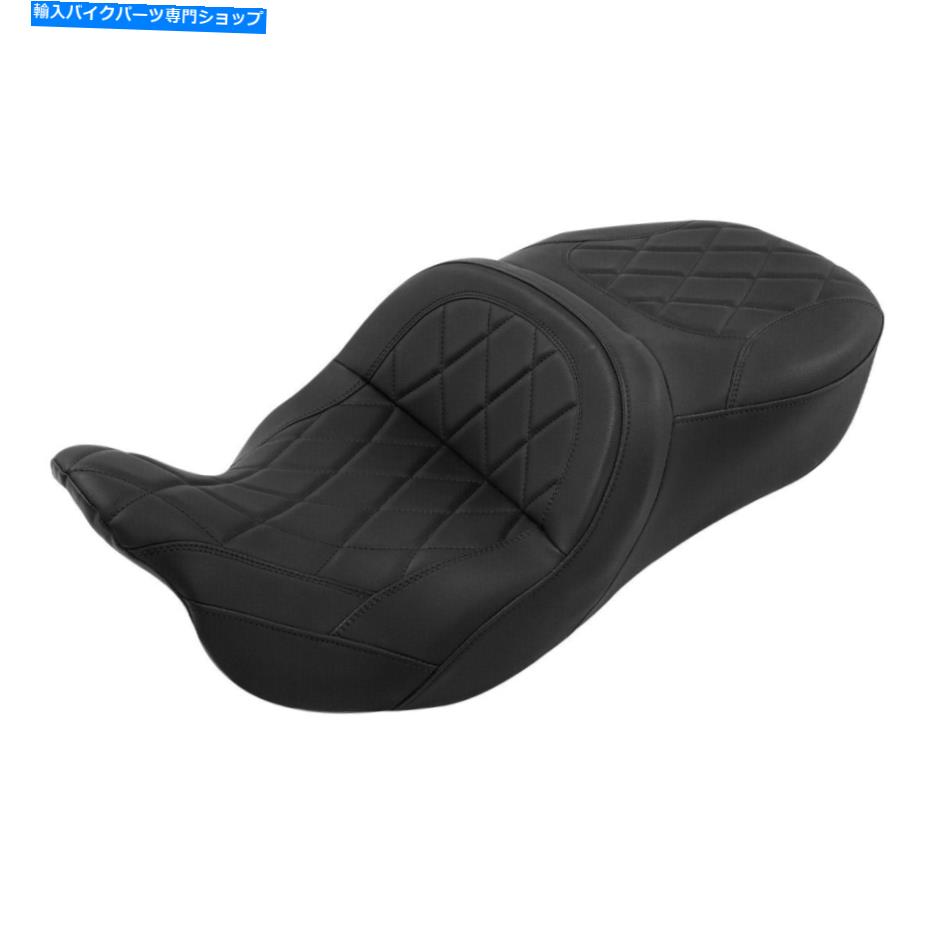 Seats ハーレーツーリングストリートトライグライド2009-2022に適したライダードライバーの助手席 Rider Driver Passenger Seat Fit For Harley Touring Street Tri Glide 2009-2022【並行輸入品】