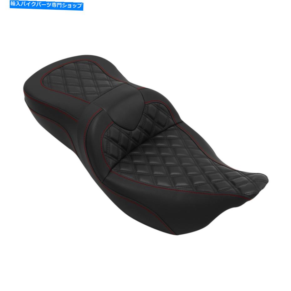 Seats ハーレーストリートグライドに適した手作りのドライバーライダーと助手席09-22 20 Handcrafted Driver Rider & Passenger Seat Fit For Harley Street Glide 09-22 20【並行輸入品】