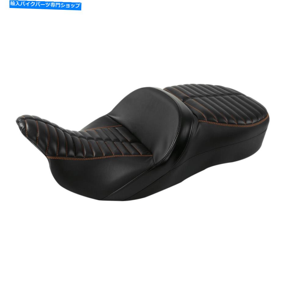 Seats ハーレーツーリングエレクトラグライドにフィットするブラックドライバーの助手席クッション09-22 Black Driver Passenger Seat Cushion Fit For Harley Touring Electra Glide 09-22【並行輸入品】 90,387円