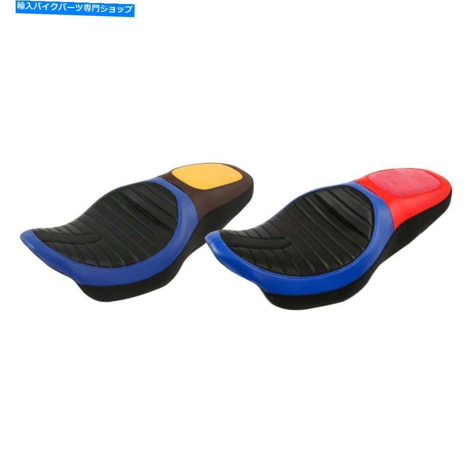 Seats ハーレーデイビッドソンツーリング2009-2022 2019に適したワンピースライダーと助手席 One Piece Rider & Passenger Seat Fit For Harley Davidson Touring 2009-2022 2019【並行輸入品】