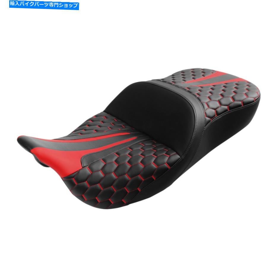 Seats ハーレーツーリングストリートグライド2009-2022 21 USに適したドライバーライダーの助手席 Driver Rider Passenger Seat Fit For Harley Touring Street Glide 2009-2022 21 US【並行輸入品】