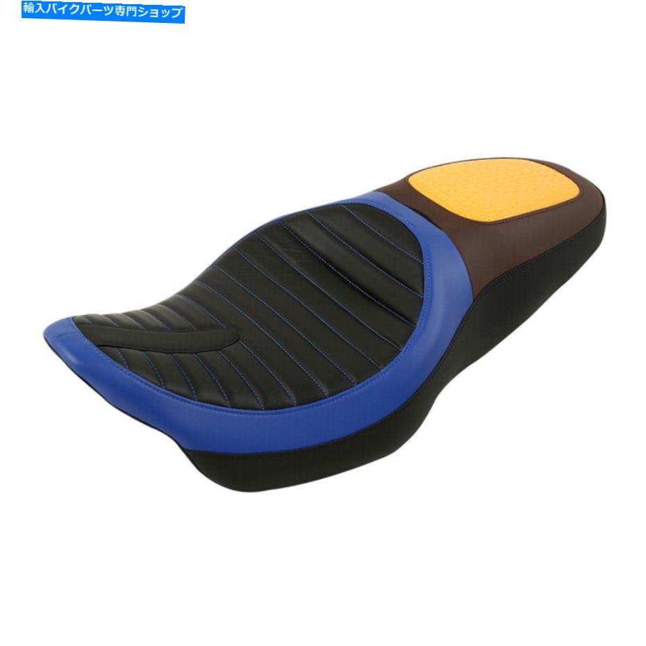 Seats ハーレーツーリングストリートロードグライドに適したワンピースライダーの助手席09-22 19 One Piece Rider Passenger Seat Fit For Harley Touring Street Road Glide 09-22 19【並行輸入品】