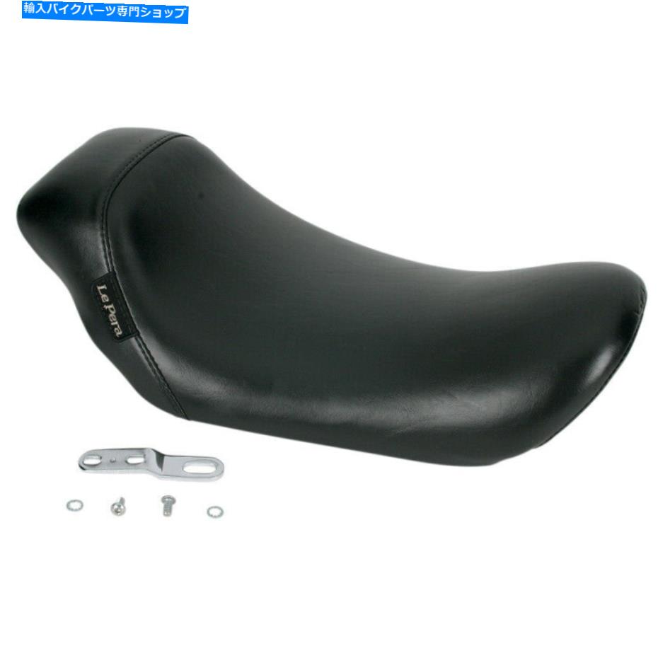 Seats le pera lf-001滑らかなビニールベアボーンハーレー用ソロシート04-05 dyna fxd Le Pera LF-001 Smooth Vinyl Bare Bones Solo Seat for Harley 04-05 Dyna FXD【並行輸入品】