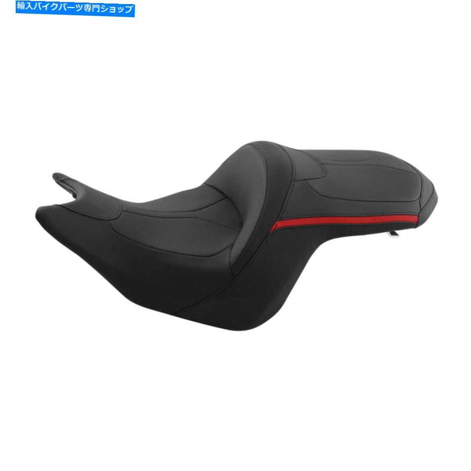 Seats ホンダゴールドウィングツアーDCT 18-21にフィットするブラックレッドドライバーの助手席クッションフィット Black Red Driver Passenger Seat Cushion Fit For Honda Goldwing Tour DCT 18-21【並行輸入品】 90,387円