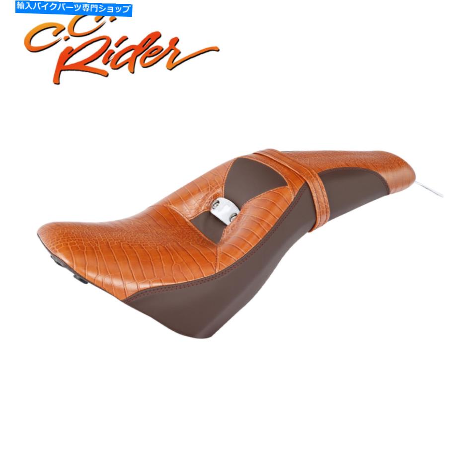 Seats C.C.ライダードライバーの乗客インディアンスカウト60-2023にフィットする2つのシート C.C.RIDER Driver Passenger Two-Up Seat Fit For Indian Scout Sixty 2016-2023【並行輸入品】