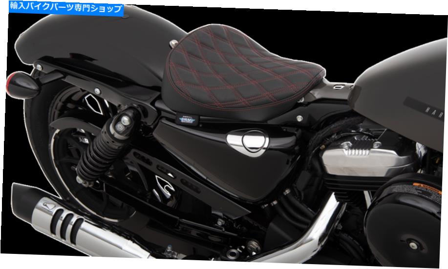 Seats ドラッグスペシャリティボバースタイルのソロシート0804-0741 Drag Specialties Bobber Style Solo Seats 0804-0741【並行輸入品】