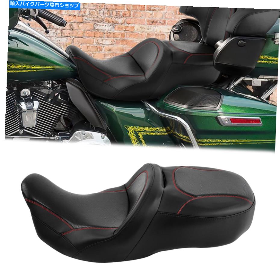 Seats ハーレーツーリングエレクトラグライドロードキングにふさわしい黒いドライバーの助手席09-22 Black Driver Passenger Seat Fit For Harley Touring Electra Glide Road King 09-22【並行輸入品】｜Us Custom Parts Shop USDM