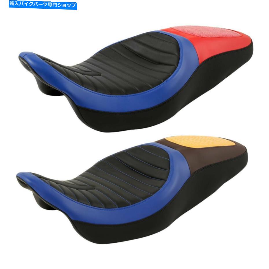 Seats ハーレーツーリングCVOストリートグライドに適したワンピースドライバーと助手席 One Piece Driver & Passenger Seat Fit For Harley Touring CVO Street Glide 09-22【並行輸入品】 90,387円