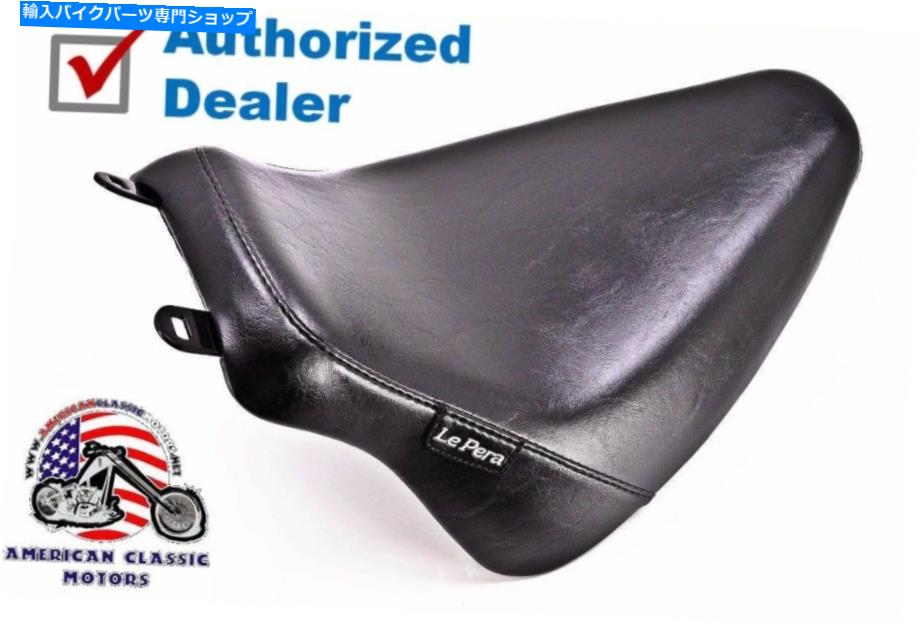 Seats Le Pera Lepera Bare Bonesシングルソロシートロープロファイル150タイヤソフトエイル08-2017 Le Pera Lepera Bare Bones Single Solo Seat Low Profile 150 Tire Softail 08-2017【並行輸入品】｜Us Custom Parts Shop USDM