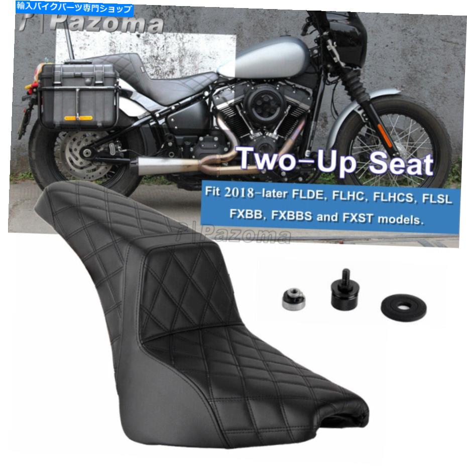 Seats フロントドライバー＆リア乗客LSシートハーレーソフトアイルFXBB FXBBS FXST 2018-22 Front Driver & Rear Passenger LS Seat For Harley Softail FXBB FXBBS FXST 2018-22【並行輸入品】｜Us Custom Parts Shop USDM