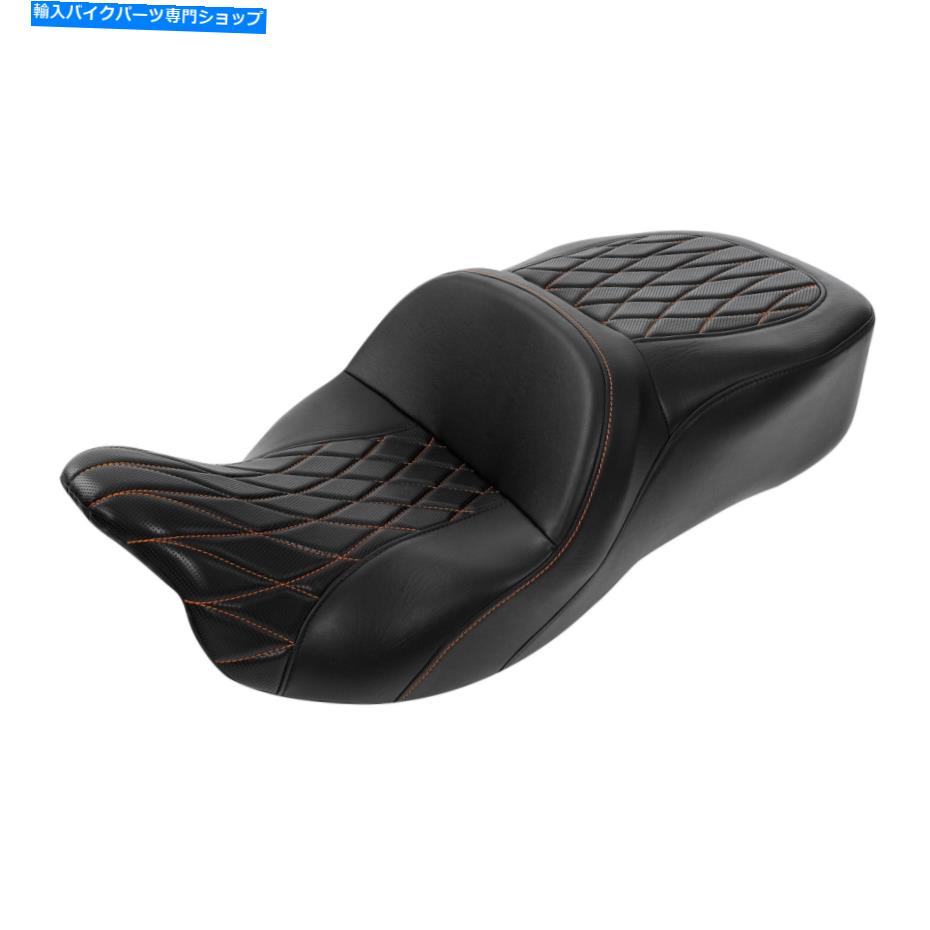 Seats ハーレーツーリングCVOストリートロードGLDE 09-2022に適したライダーの乗客のピリオンシート Rider Passenger Pillion Seat Fit For Harley Touring CVO Street Road Glde 09-2022【並行輸入品】｜Us Custom Parts Shop USDM