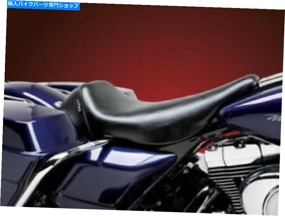 Seats le pera lh-005ベアボーンスムーズロープロファイルソロシートハーレーFLHT FLTR 02-07 Le Pera LH-005 Bare Bones Smooth Low Profile Solo Seat Harley FLHT FLTR 02-07【並行輸入品】