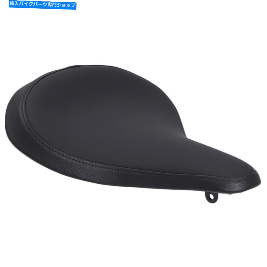 Seats ドラッグスペシャリティスプリングローソロシート - ラージ - レザー（黒）0806-0052 Drag Specialties Spring Low Solo Seat - Large - Leather (Black) 0806-0052【並行輸入品】