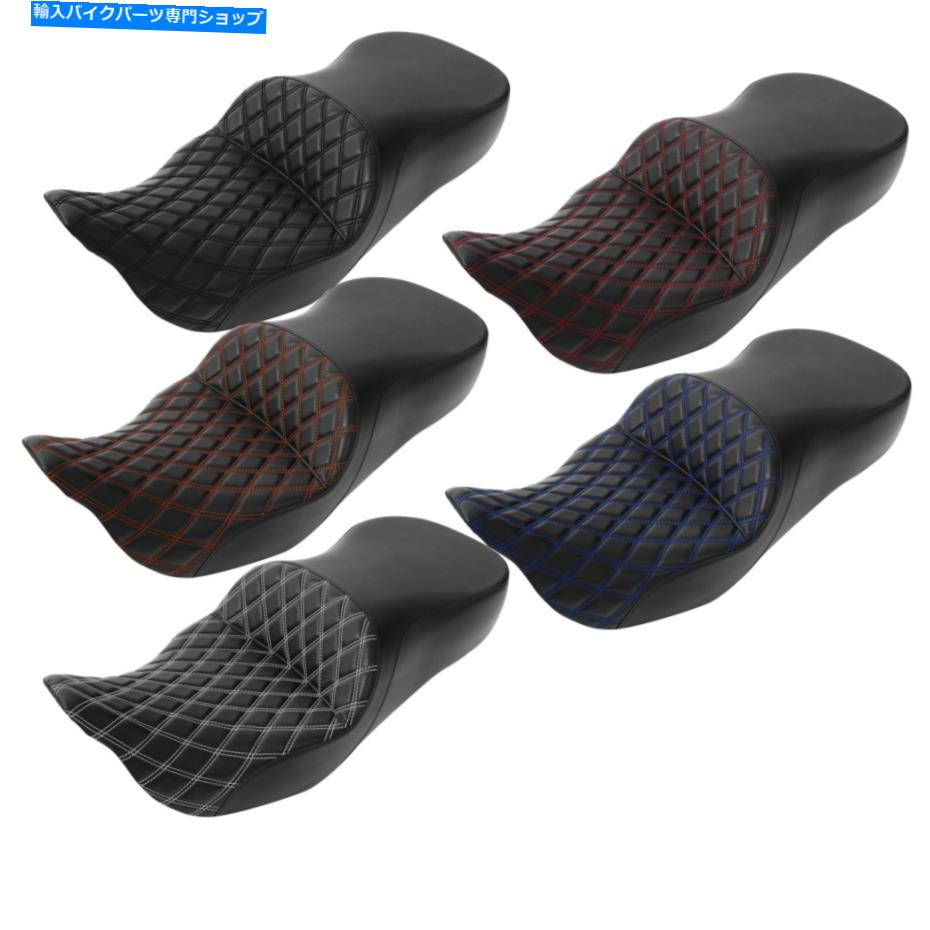 Seats ハーレーツーリングロードキンググライドにフィットするブラックドライバーライダーの助手席09-2022 Black Driver Rider Passenger Seat Fit For Harley Touring Road King Glide 09-2022【並行輸入品】｜Us Custom Parts Shop USDM
