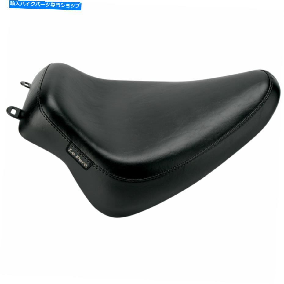 Seats Le Pera Silhouette Deluxe Solo Seat-FLST \'08 -\'17 Black LXE-800 LE PERA SILHOUETTE DELUXE SOLO SEAT - FLST \'08-\'17 BLACK LXE-800【並行輸入品】