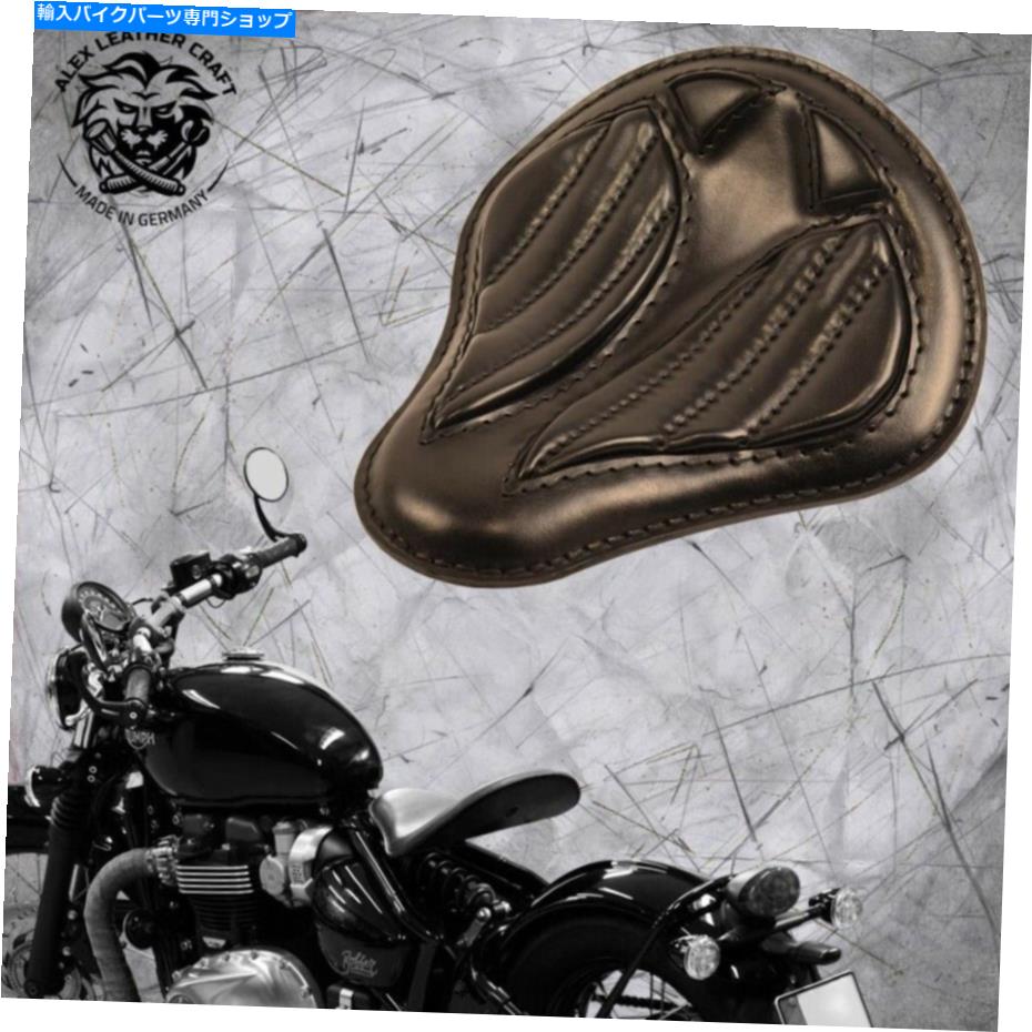 Seats 2016年以来のトライアンフボンネビルボバー Triumph Bonneville Bobber since 2016 solo seat Standard short black V2 size xs/1【並行輸入品】