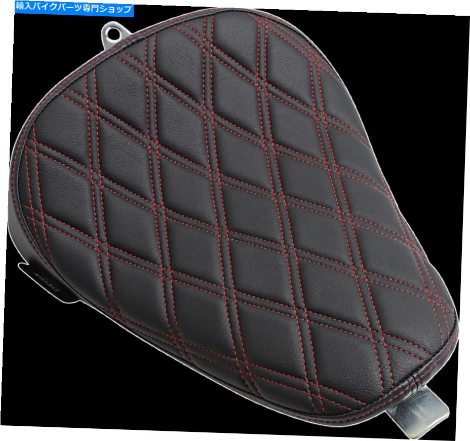 Seats DSブラックビニールレッドダブルダイヤモンドステッチボバーソロシートアイアン1200 2018-2020 DS Black Vinyl Red Double Diamond Stitch Bobber Solo Seat Iron 1200 2018-2020【並行輸入品】 90,387円