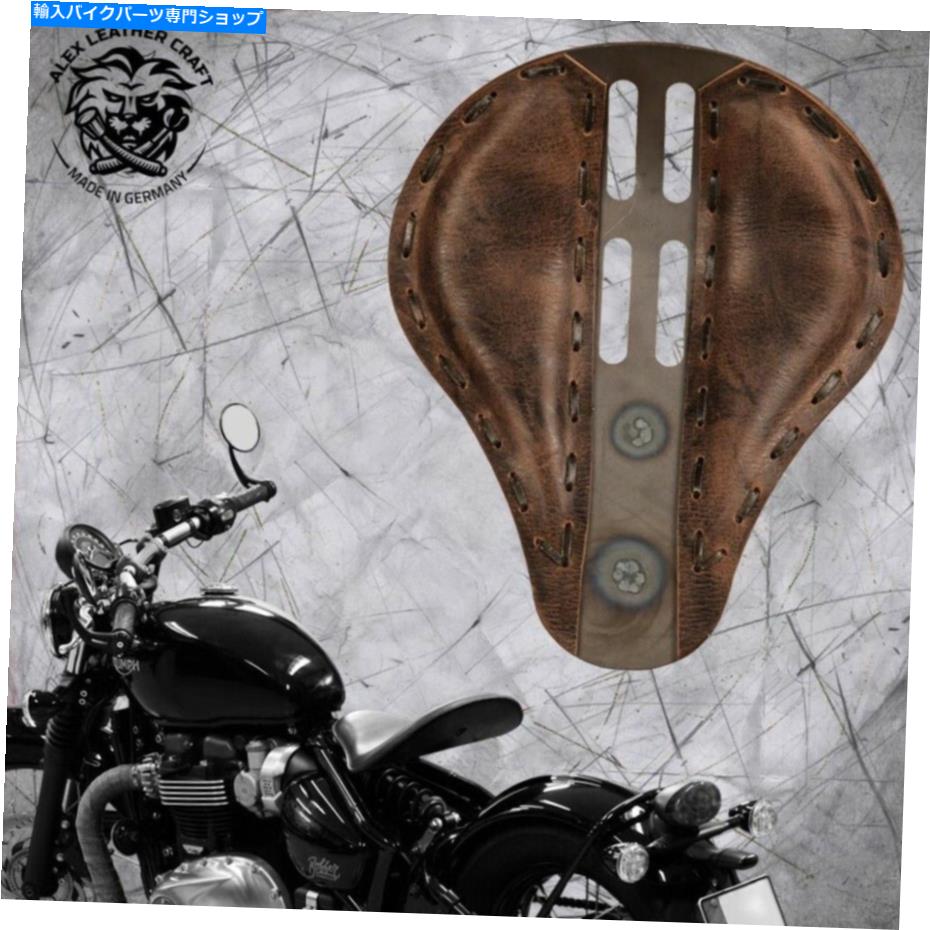 Seats 2016年以来のTriumph Bonneville Triumph Bonneville since 2016 Bobber solo seat Std 4Fourth buffalo mocca XL【並行輸入品】｜Us Custom Parts Shop USDM