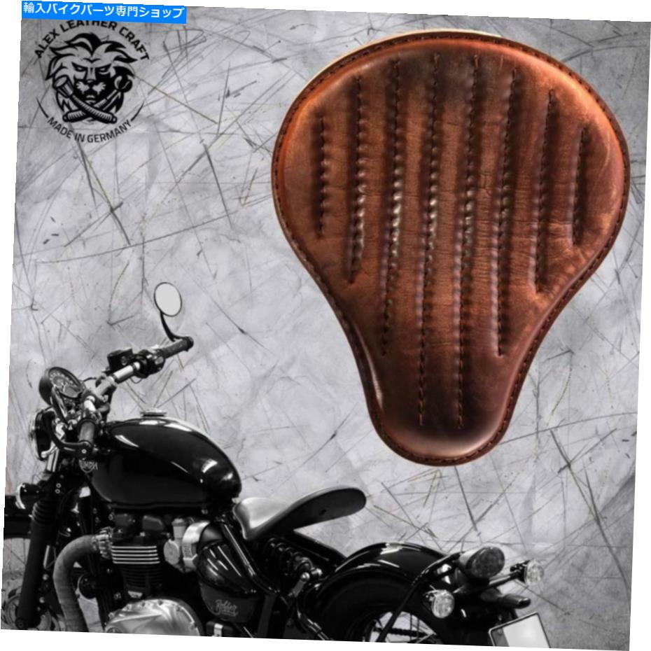 Seats Triumph Bonneville Bobber以来、ソロシートSTD Handsewn Vint Brown V2サイズl Triumph Bonneville Bobber since´16 solo seat Std handsewn vint brown V2 size L【並行輸入品】